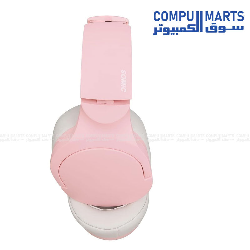 SC2000BT – Wireless Headset – SOMIC – Pink Bluetooth gaming headphone with microphone