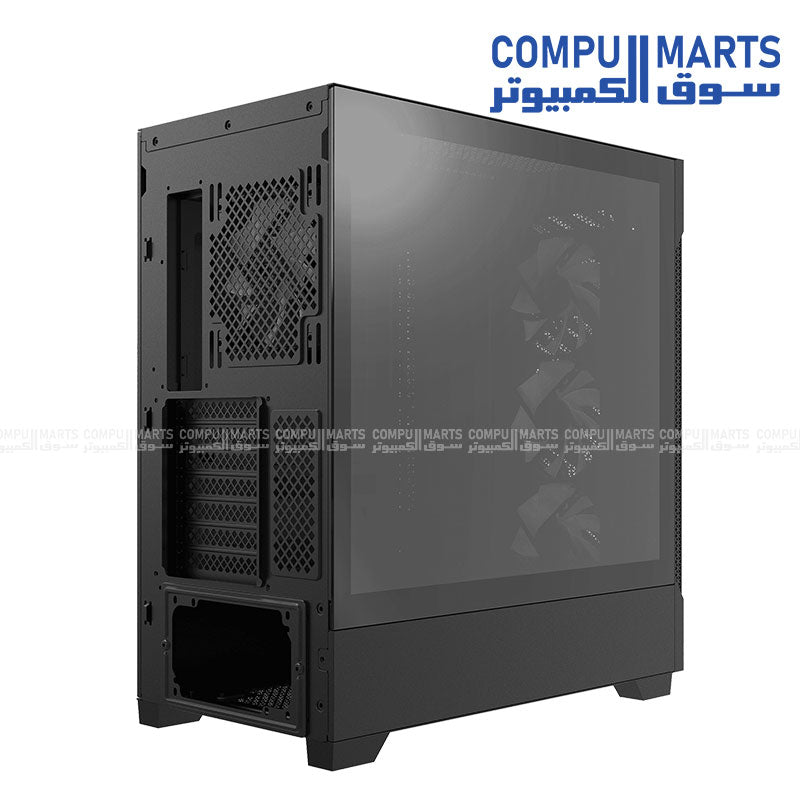 XPG Starker Air BTF Mid Tower PC Case – Tempered Glass, 4×120mm ARGB Fans, USB-C, E-ATX Support – Black/White – Egypt