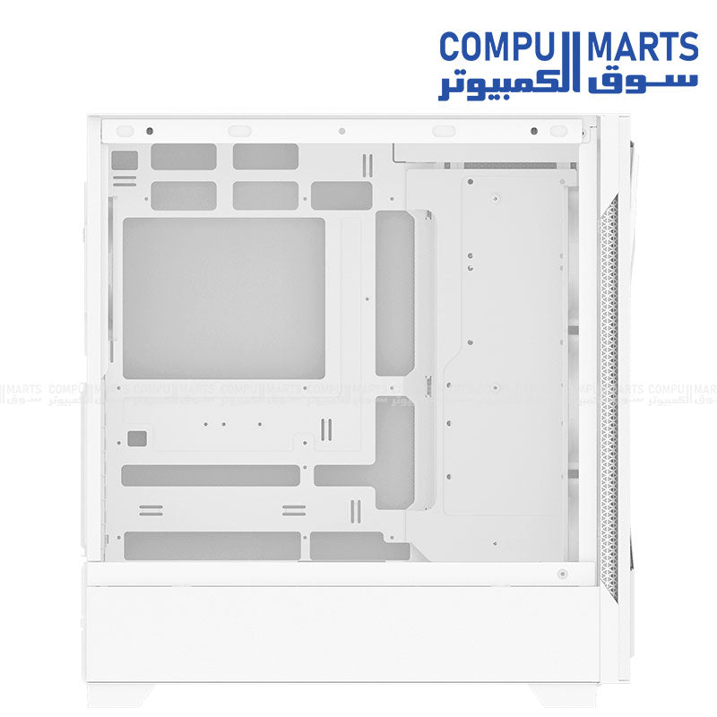 XPG Starker Air BTF Mid Tower PC Case – Tempered Glass, 4×120mm ARGB Fans, USB-C, E-ATX Support – Black/White – Egypt