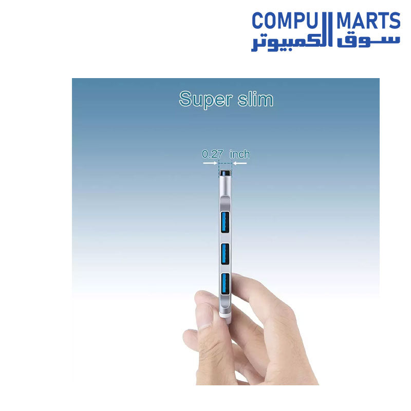 ST-Standard-Type-C-USB-3- To-7-Port-USB-HUB-Supper-Slim-Up-to-5Gbps-UCA9702