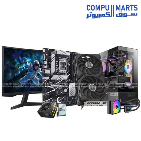 SUPER NOVA V2 Gaming PC with Intel Core i5-14400F and ASUS Dual Radeon RX 9060 XT 16GB