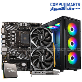 SUPER NOVA V4 Gaming PC Ryzen 5 5500 RTX 3050 8GB