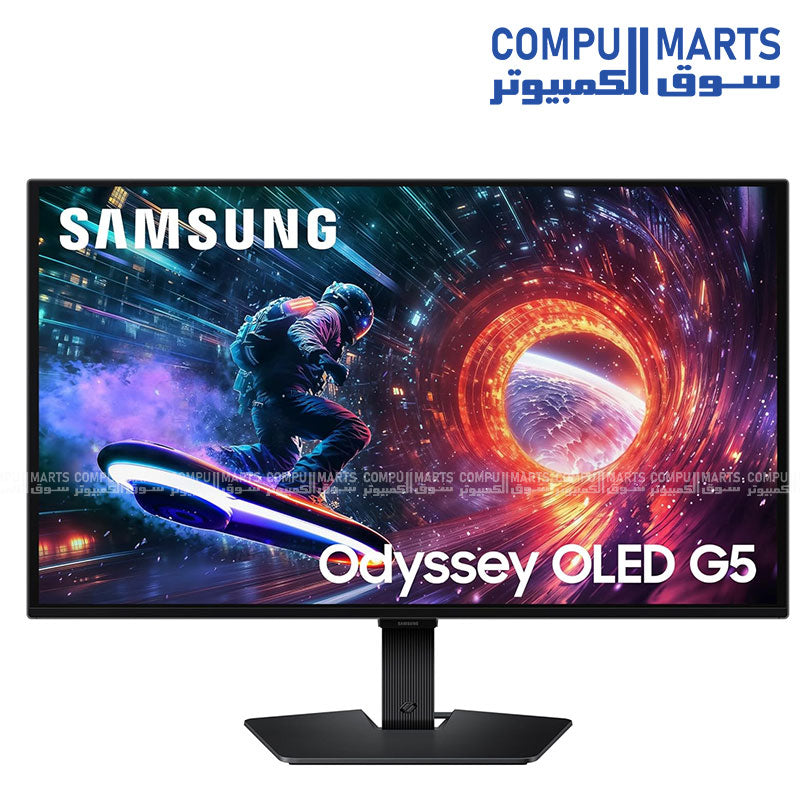 Samsung Odyssey OLED G50SF 27 inch flat OLED gaming monitor with QHD resolution