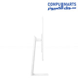 Samsung 32 inch M8 UHD 4K smart monitor white with built-in smart apps, WiFi connectivity, and slim modern design