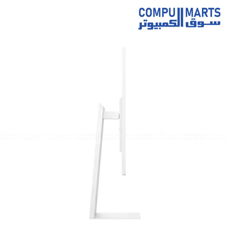 Samsung 32 inch M8 UHD 4K smart monitor white with built-in smart apps, WiFi connectivity, and slim modern design