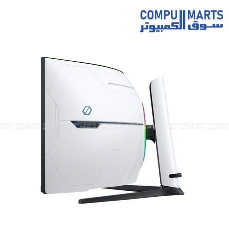 Samsung 57 inch Odyssey Neo G9 curved 8K 240Hz Mini LED gaming monitor front view