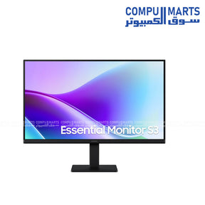 Samsung- Essential- Monitor S3 -S32GF 24-inch -HD 120Hz- IPS Gaming -Monitor -smooth 