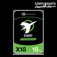 Seagate EXOS 7E10 SATA 3.5 inch 8TB internal mechanical hard drive in black for desktop and server
