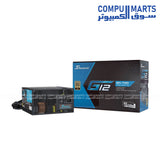 Seasonic G12 GC-750 750W 80 Plus Gold power supply with smart silent fan and full protection features.