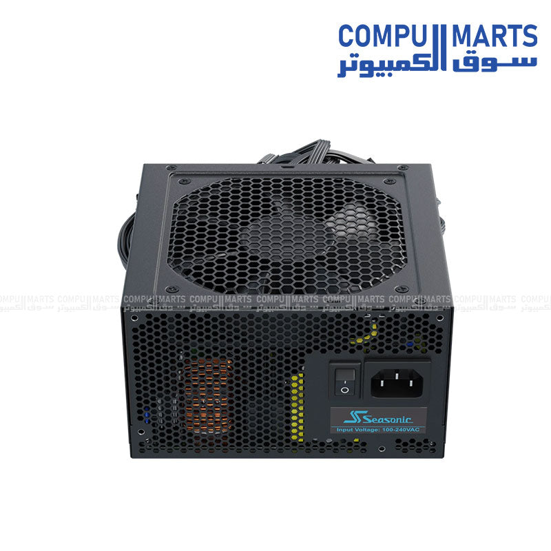 Seasonic G12 GC-750 750W 80 Plus Gold power supply with smart silent fan and full protection features.