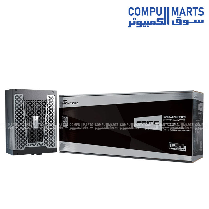Seasonic PRIME PX-2200 ATX 3.1 2200W Platinum Power Supply