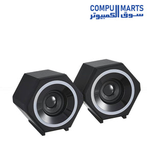 Kisonli L-6060 Bluetooth Speaker with RGB lights, heavy bass, and multiple inputs in Egypt