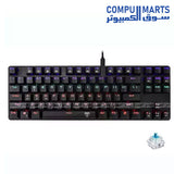 T-DAGGER Bora T-TGK313 Rainbow Gaming Mechanical Keyboard