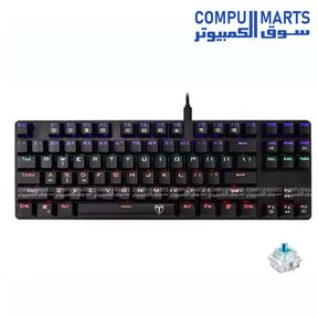 T-DAGGER Bora T-TGK313 Rainbow Gaming Mechanical Keyboard