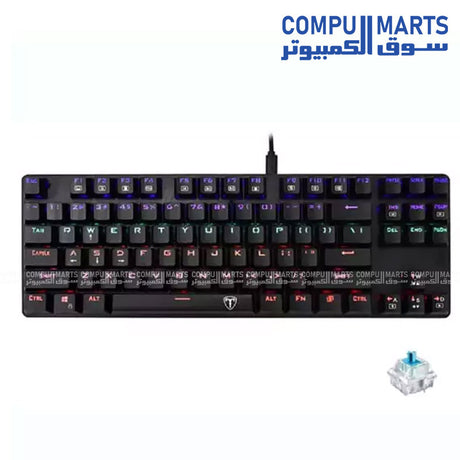 T-DAGGER Bora T-TGK313 Rainbow Gaming Mechanical Keyboard