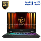 MSI Cyborg 15 B13WEKG gaming laptop with Intel Core i7-13620H and RTX 5050 graphics card.