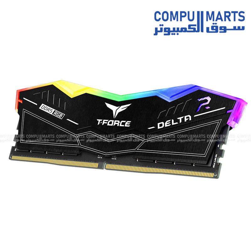 TEAMGROUP T-FORCE DELTA RGB DDR5 32GB – Desktop Memory – TEAMGROUP – 6000MHz CL32 RGB RAM