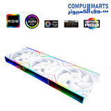 TL-M12Q X3 ARGB – Case Fans Kit – Thermalright – Triple 120mm PWM High Airflow ARGB Fans