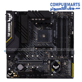 ASUS TUF Gaming B450M-PRO II Micro ATX AM4 Motherboard – Dual M.2, PCIe 3.0, USB 3.2 Gen 2, Aura Sync RGB