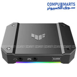 CAPTURE BOX-4KPRO – Capture Card – ASUS – TUF HDMI 2.1 4K passthrough USB-C streaming device