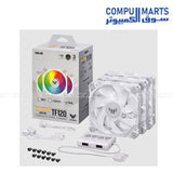 TUF GAMING TF120 ARGB WHITE EDITION 3IN1 egypt