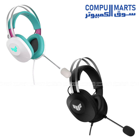 A302 – USB Gaming Headset – ASUS – TUF H1 Gen II virtual 7.1 headset with 40mm drivers
