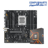 7600X-Processor-AMD-Ryzen5-6Core-A620M-PLUS-WiFi-Motherboard-ASUS-TUF-GAMING-AMD-AM5-microATX 
