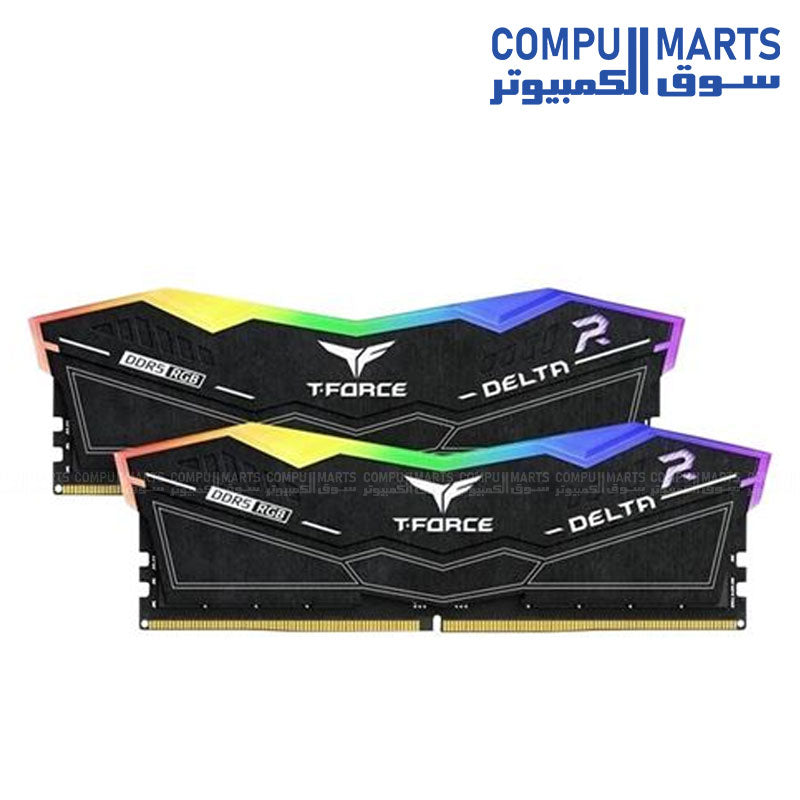 TeamGroup T-Force Delta RGB 64GB DDR5 RAM black