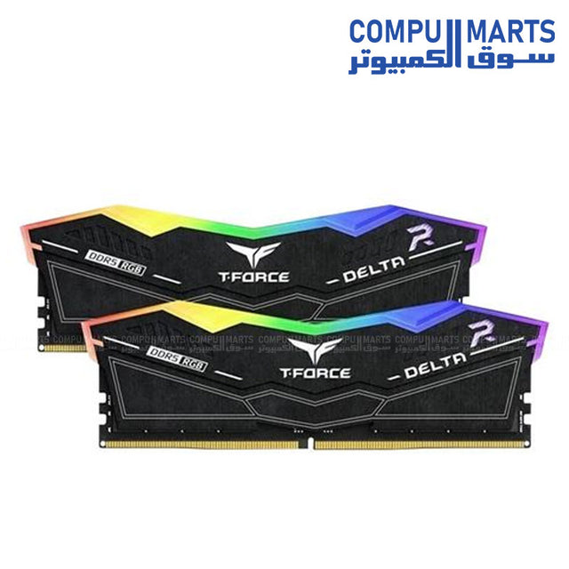 TeamGroup T-Force Delta RGB 64GB DDR5 RAM black