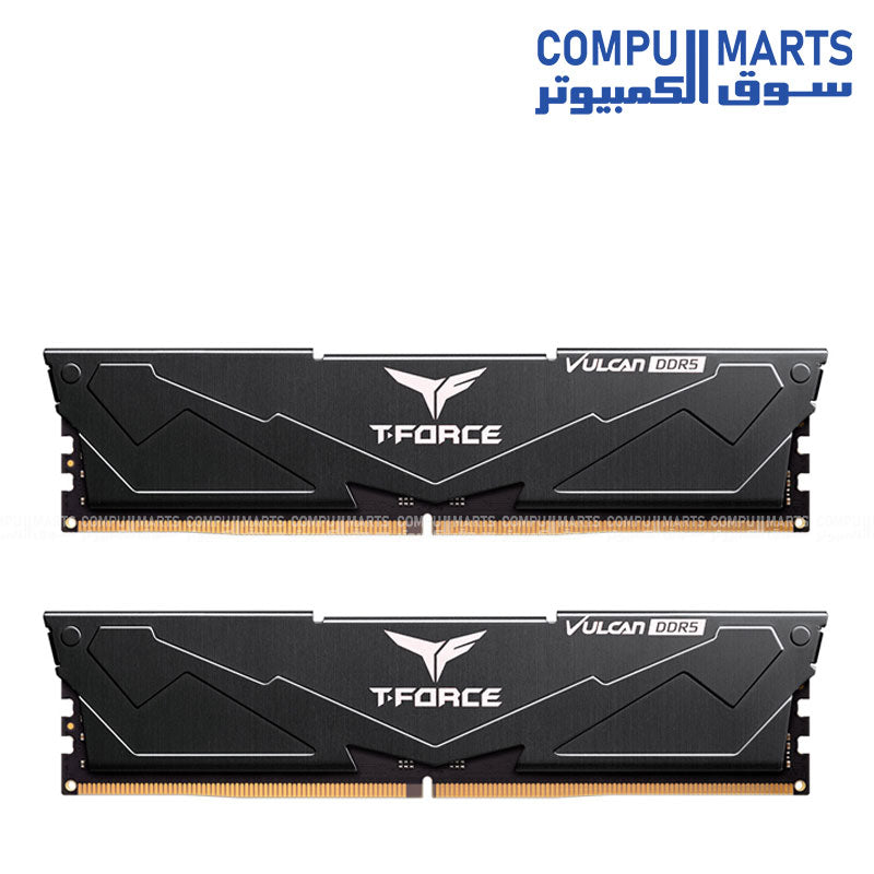 TeamGroup T-Force Vulcan DDR5 6000MHz CL38 Gaming RAM (16GB / 32GB)