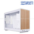 Lian Li DAN A3-mATX Glass Edition Gaming Case with Steel, 3mm Tempered Glass, Wood construction, 415mm GPU support, available at Compumarts