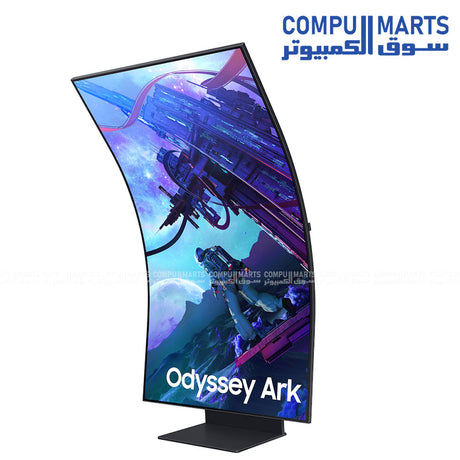 Samsung Odyssey Neo G7 55 inch 4K 165Hz curved Mini LED gaming monitor with Quantum HDR 32x and HDMI 2.1