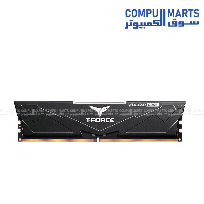 Teamgroup T-FORCE VULCAN DDR5 16GB 6000MHz CL38 desktop memory with Intel XMP 3.0 available from Compumarts