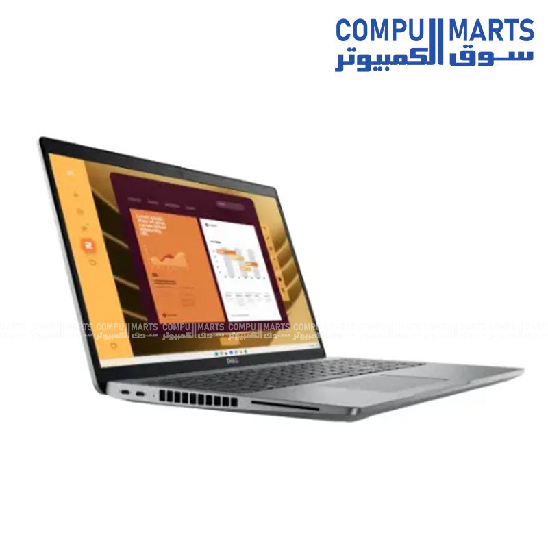 Internal performance configuration of the Dell Latitude 5550 including 8GB DDR5 RAM and 512GB SSD storage