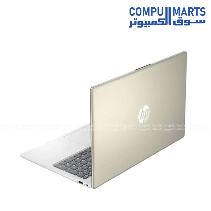 Internal performance configuration of the HP Laptop 15-fd1063ne including 8GB DDR5 RAM and 512GB SSD storage