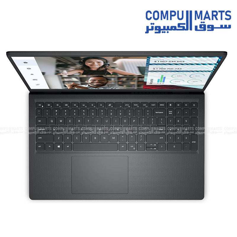 Carbon Black Dell Vostro 3530 featuring a 15.6 inch FHD 120Hz anti-glare display