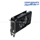 PALIT RTX3050 StormX graphics card with DVI HDMI and DisplayPort