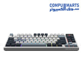 MSI FORGE GK600 TKL W SKY US Bluetooth wireless keyboard
