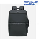 RAHALA RAL-815 black laptop backpack for 15.6-inch laptops