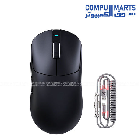 X8PLUS gaming mouse featuring up to 40000 DPI sensitivity and 1000Hz polling rate for esports gaming