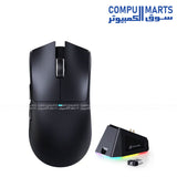 Attack Shark X8PRO 55g Ultra-Light Wireless Gaming Mouse White And Black PAW3395PRO 40K DPI 8Khz Polling Rate Gaming Mouse with C06ULTRA Coiled Cable