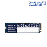 GIGABYTE Gen4 4000E SSD 500GB PCIe 4.0 x4 NVMe 1.4 M.2 2280 internal solid state drive available in Egypt from Compumarts