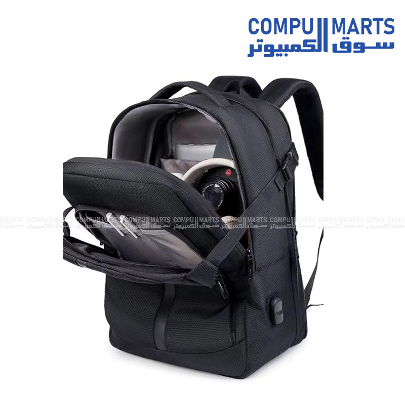 Meinaili 2504 40L expandable laptop backpack