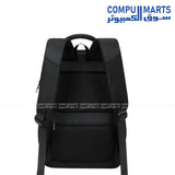 Side view showing water bottle pockets on the Rahala SH53 backpack