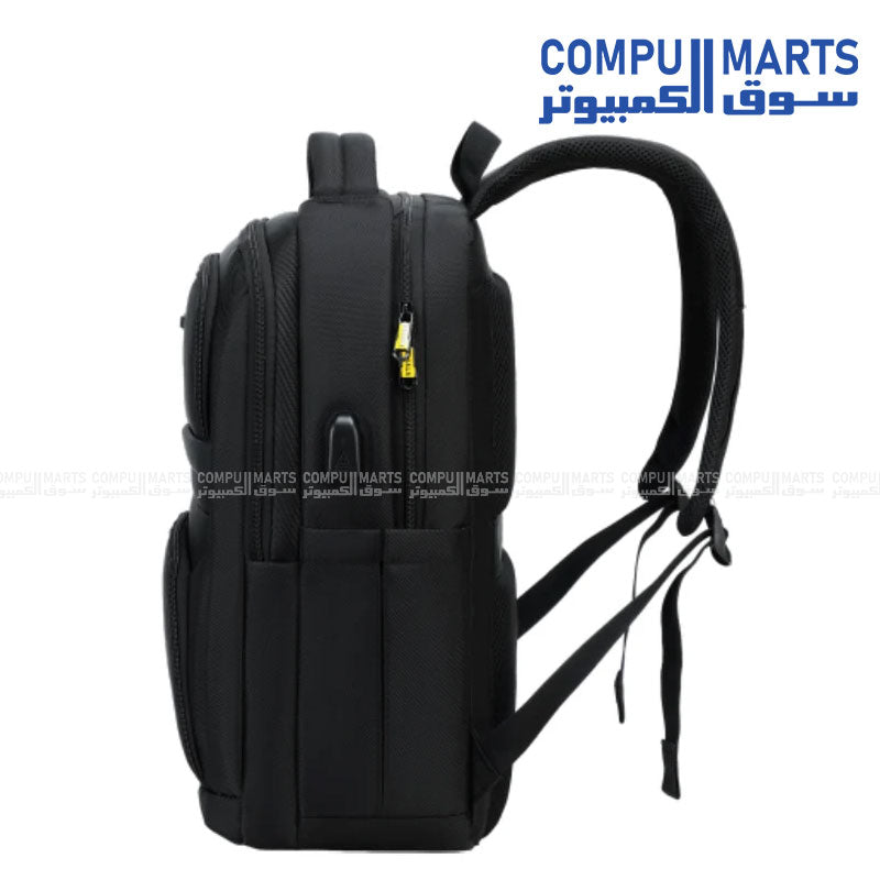 Water-resistant fabric Rahala RAL-801 backpack with multiple compartments