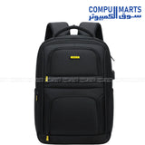 Rahala RAL-801 laptop backpack 15.6 inch in black available at Compumarts