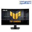 ASUS TUF Gaming VG27VQM5F 27-inch Curved Gaming Monitor rear I/O ports and stand