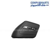 EV310M Black optical mouse with Bluetooth 3.0 and Bluetooth 5.0