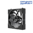 Lian Li UNI Fan TL Flex 120mm ARGB black cooling fan 3-pack 12RTL1F3B product view available at Compumarts Egypt