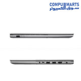 ASUS Vivobook 15 X1504VA-BQ857W with 8GB DDR5 memory, USB Type-C, HDMI 1.4 and 42WHrs battery